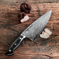 Zwilling Damascus Chef's Knife - Tanrei 8