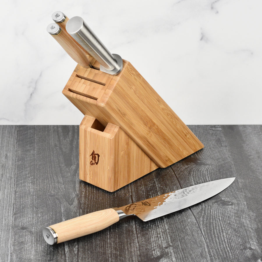6-Slot Slimline Kitchen Knife Block