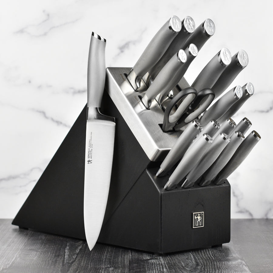 Henckels 20pc Self-Sharpening Knife Block Set, Solution Series – Premium  Home Source