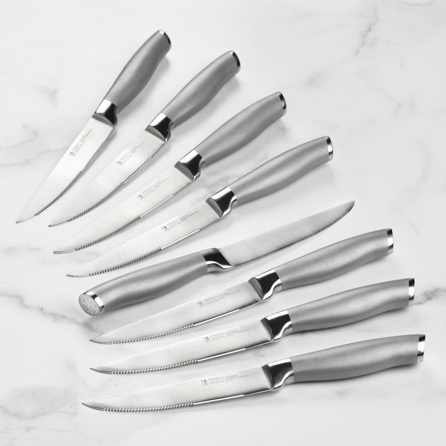 HENCKELS Definition 20-Piece Self-Sharpening Knife Block Set for Paring  Boning Santoku Chefs Car - Matthews Auctioneers