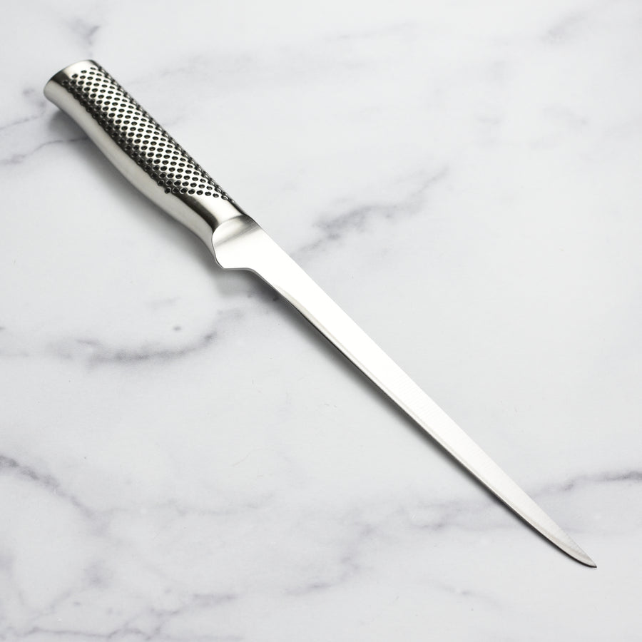 Global Flexible Swedish Fillet Knife, 8-in