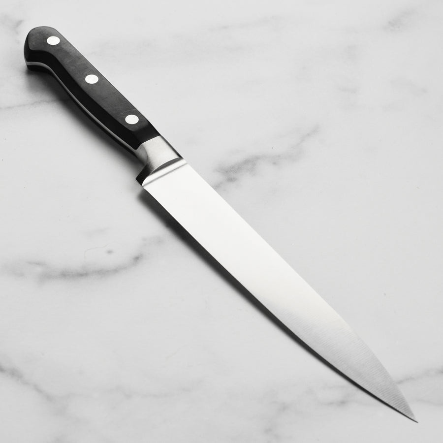  Zwilling Professional S Slicing Knife, 8, Silver/Black:  Kitchen Utility Knives: Home & Kitchen