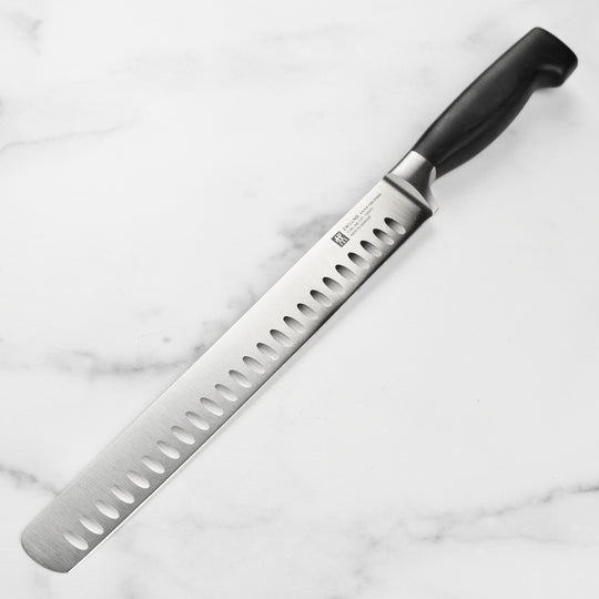 Zwilling Four Star 10" Hollow Edge Slicing Knife