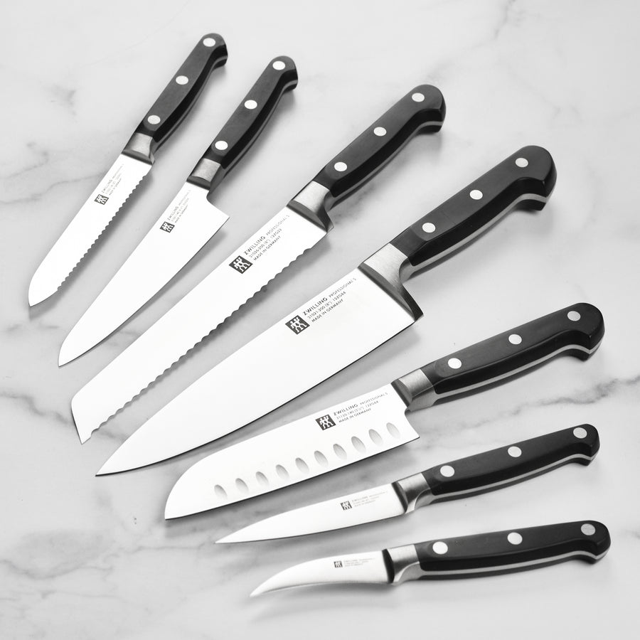 Zwilling Professional S 18 Piece Knife Block Set with Stamped Steak Knives
