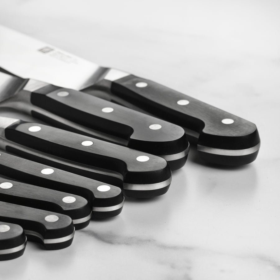  ZWILLING Professional S 16-Piece Razor-Sharp German Block Knife  Set With Acacia Block, Made in Company-Owned German Factory with Special  Formula Steel perfected for almost 300 Years, Dishwasher Safe: Home &  Kitchen