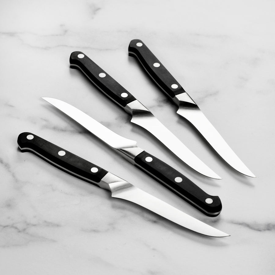 Professional 4 Piece Stainless Steel Steak Knife Sharp Chef Knives Kitchen  Tool