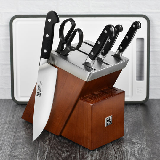 Zwilling Pro 7 Piece Self-Sharpening Knife Block Set