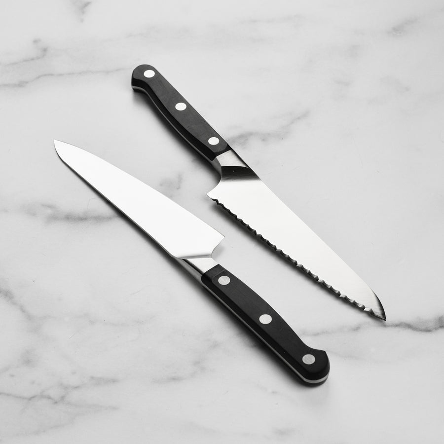 Zwilling Pro 2-Piece Prep Knife Set, Black