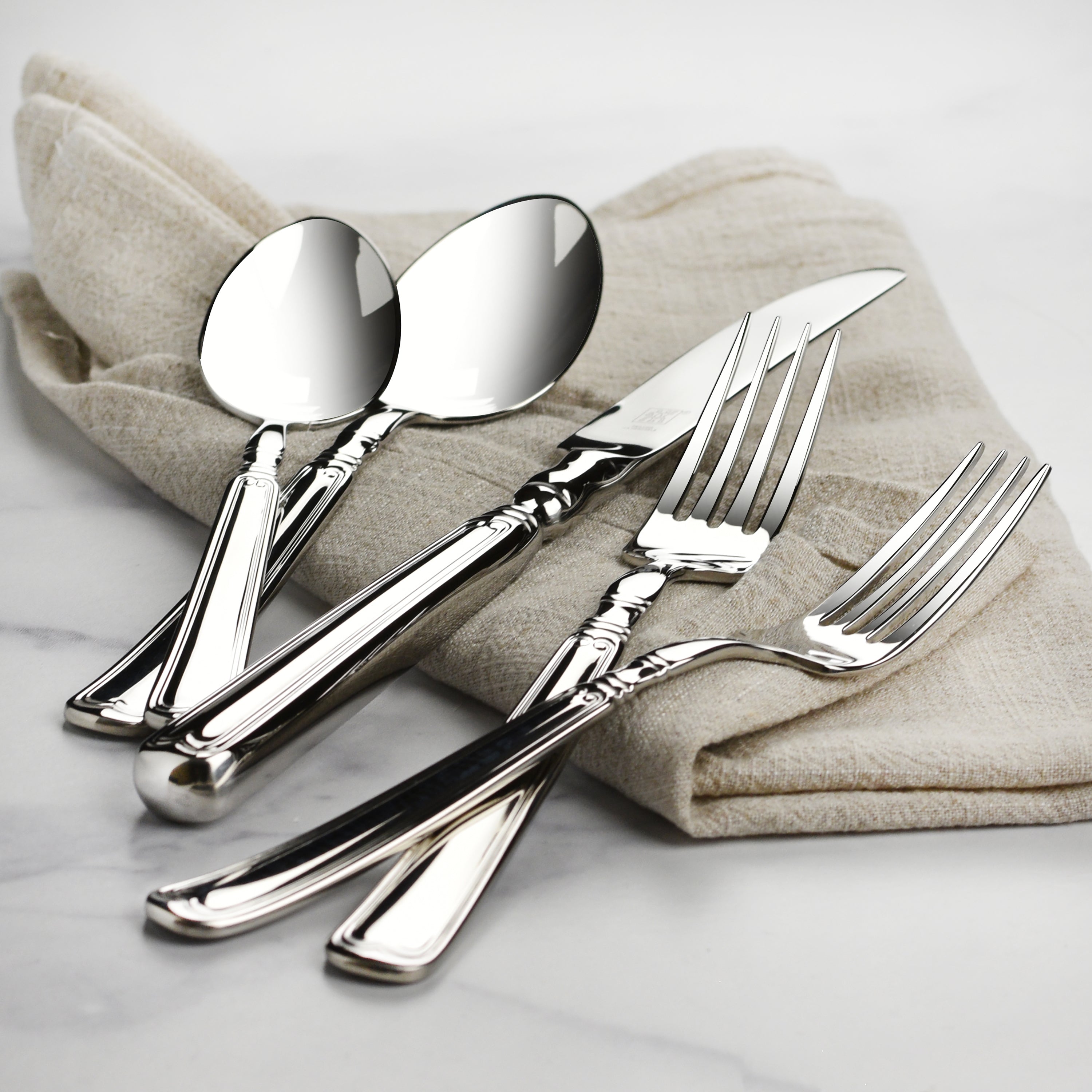 Used Zwilling J.A. Henckels Vintage 1876 Stainless Steel Flatware - Choose Your Pieces, Silver Glossy Finish