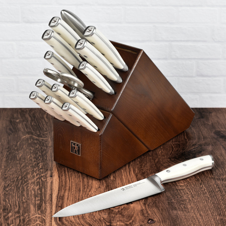 Henckels Forged Accent 16-pc Self-Sharpening Knife Block Set
