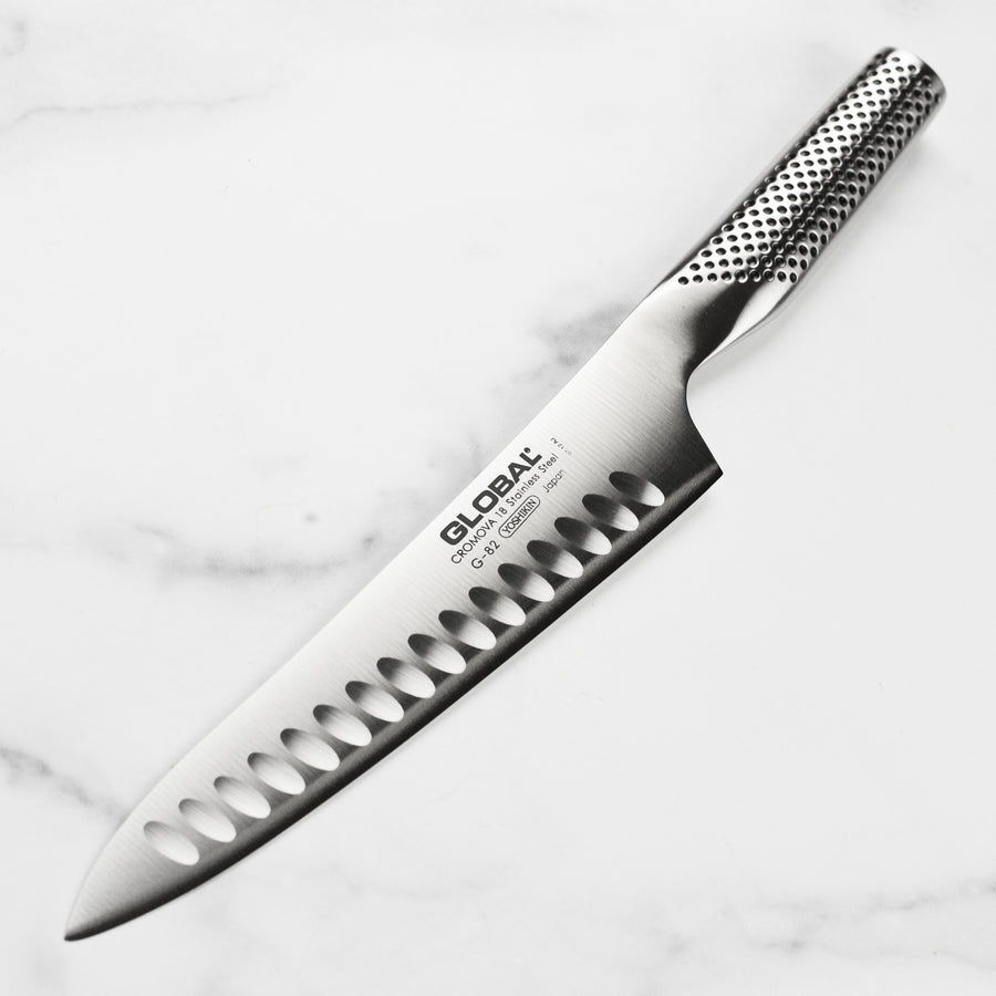 Global 8" Hollow Edge Carving Knife