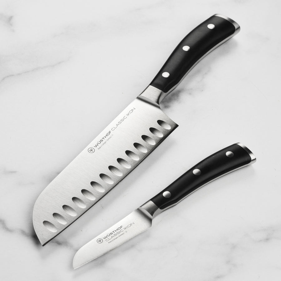 Wusthof Classic Ikon 2-Piece Asian Knife Set