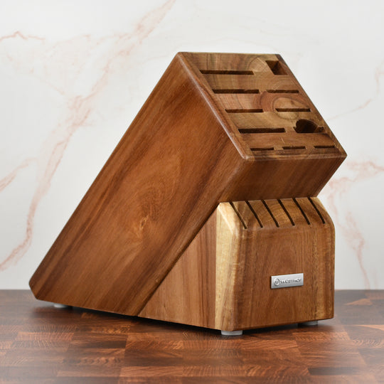 Wusthof 17 Slot Acacia Knife Block