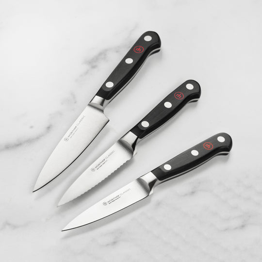 Wusthof Classic 3 Piece Paring Knife Set