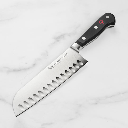 Wusthof Classic 7" Hollow Edge Santoku Knife