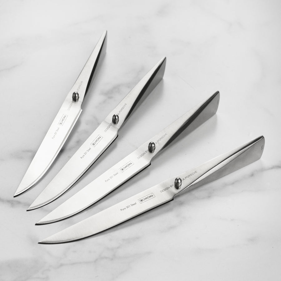 Chroma Steak Knife Set - 4 Piece Type 301 – Cutlery and More