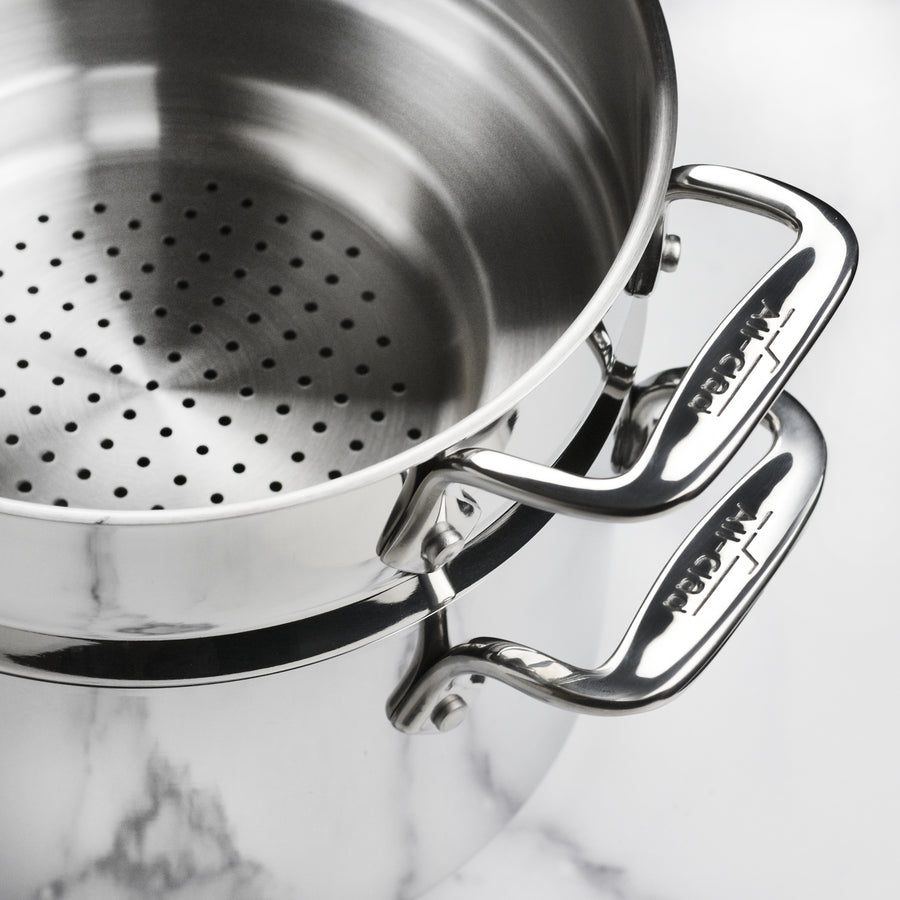 All Clad 59915 Stainless Steel All Purpose Steamer with Lid, 3-Quart