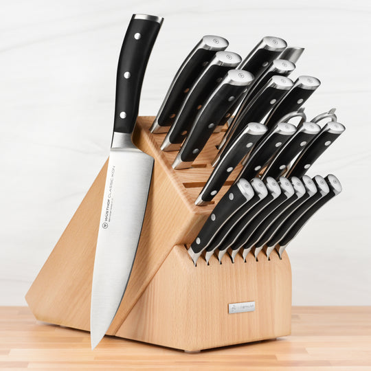 Wusthof Classic Ikon 23 Piece Knife Block Set