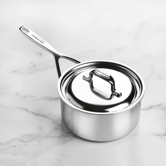 Demeyere 5-Plus 2.3-quart Stainless Steel Saucepan