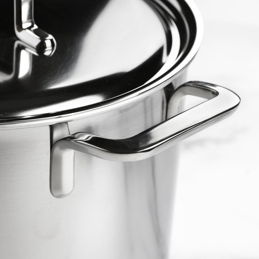 Demeyere 5-Plus Stainless Steel 8-qt Stock Pot - STAINLESS STEEL