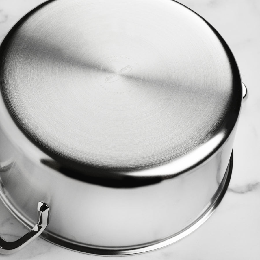 Demeyere Industry 5-Ply Stainless Steel Dutch Oven, 5.5-Quart on Food52