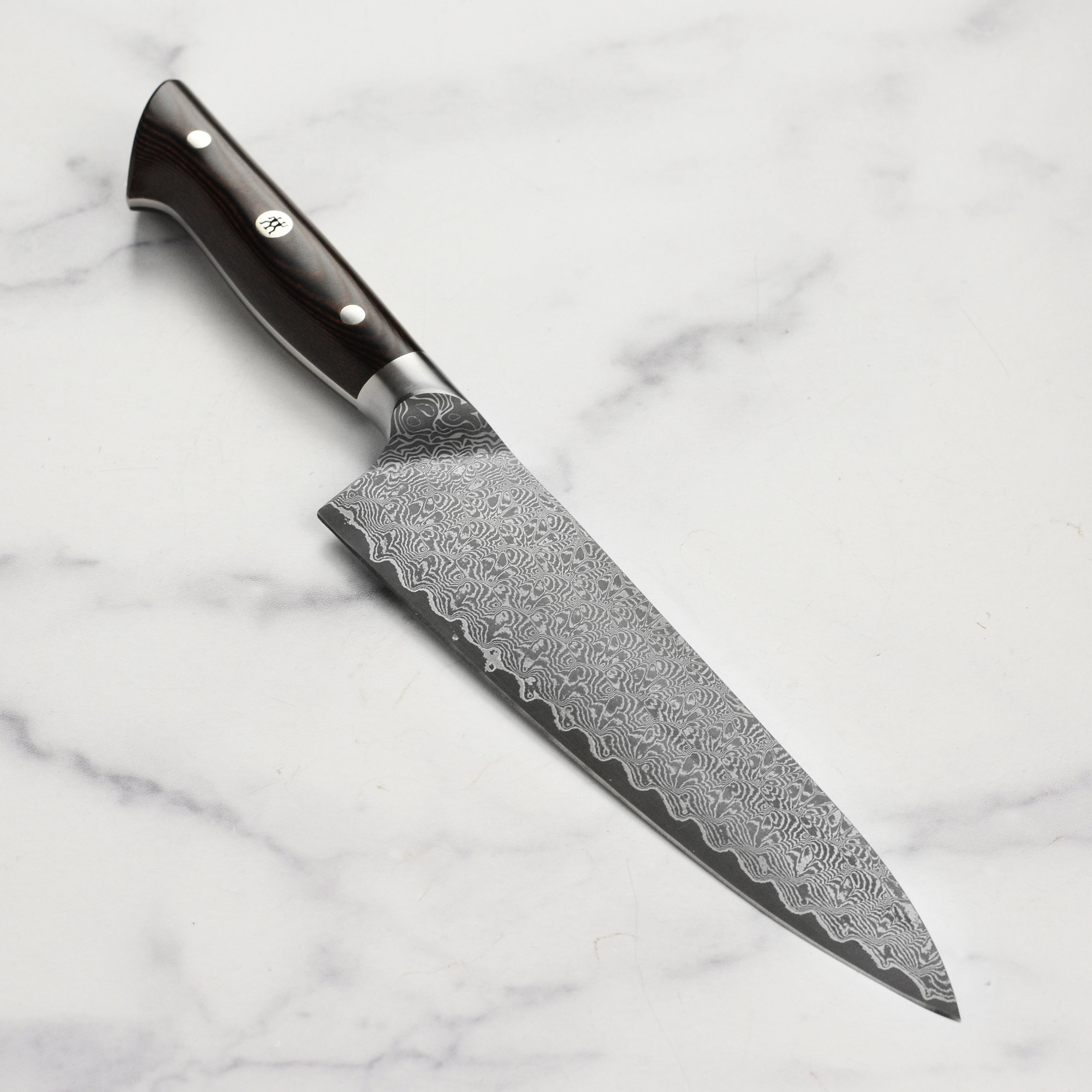 Zwilling Tanrei Damascus Chef's Knife, 8" Japanese Stainless Steel