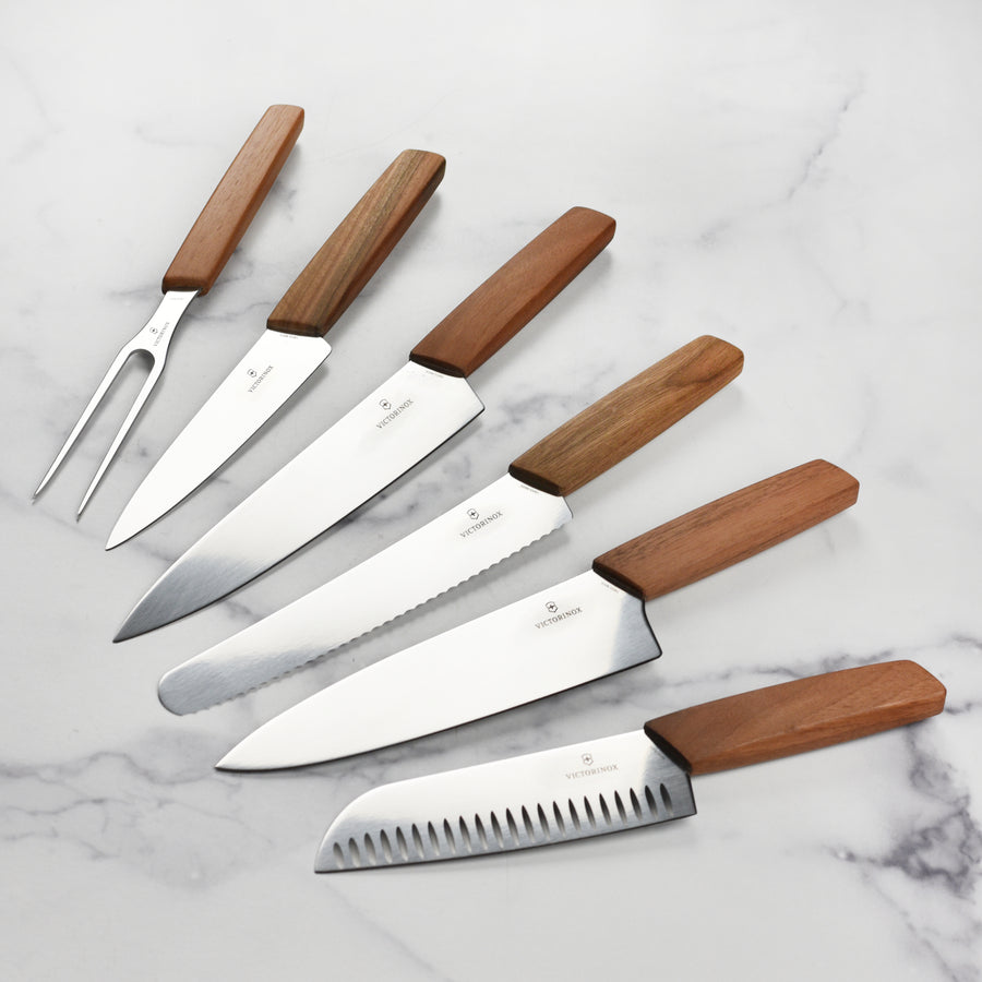 Victorinox Swiss Modern Wood Knife Block Set Piece – Cutlery