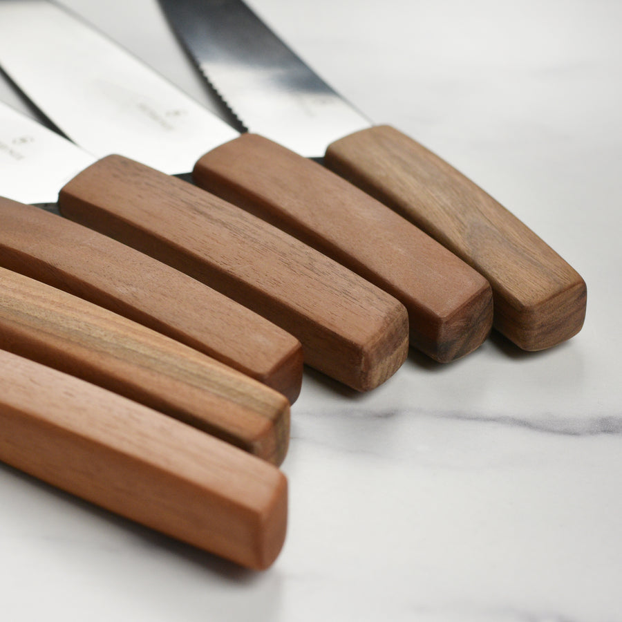 Victorinox Swiss Modern Wood 7 Piece Knife Block Set