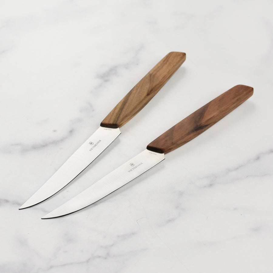 Victorinox Wood 5.1120.2G 2-piece steak knife set