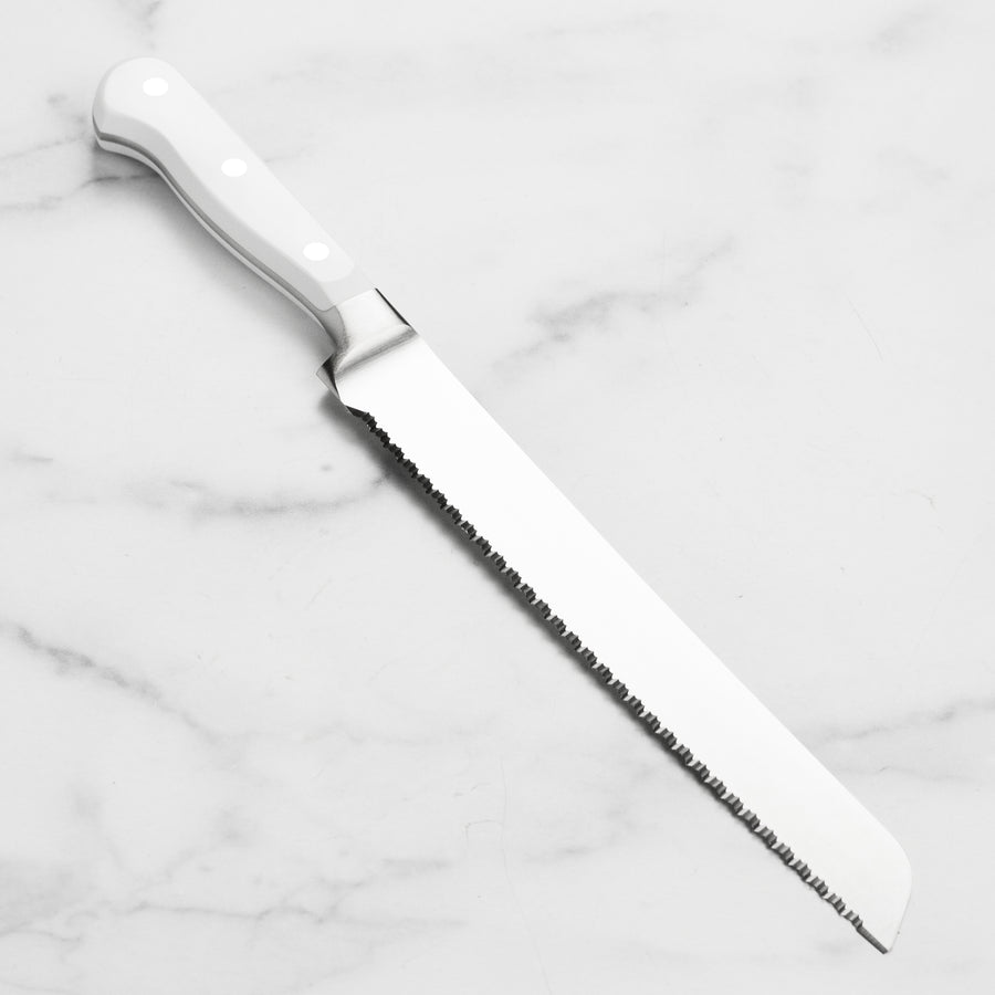 Wusthof Classic White 9" Double Serrated Bread Knife