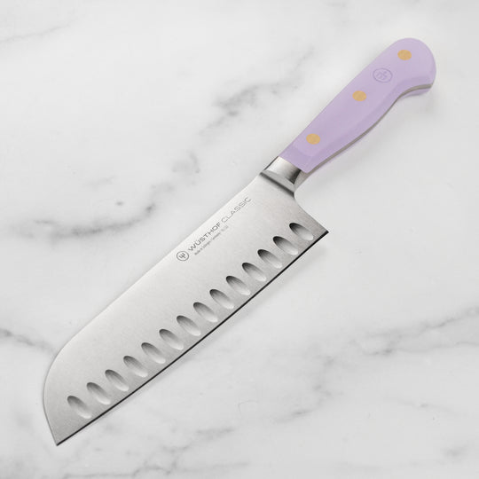 Wusthof Classic Purple Yam 7" Hollow Edge Santoku Knife