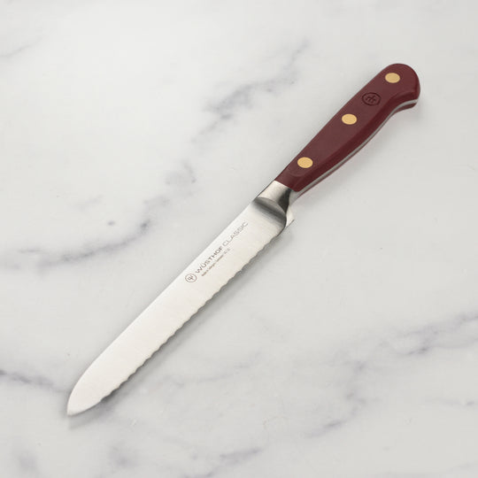 Wusthof Classic Tasty Sumac 5" Serrated Utility Knife