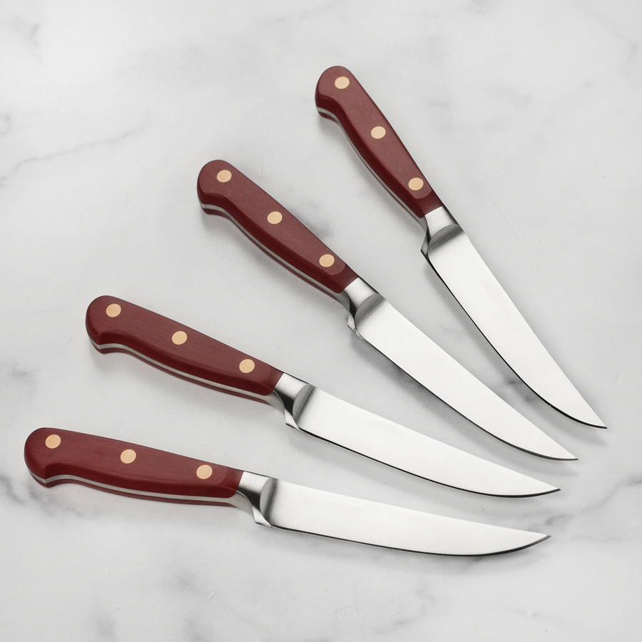 Wusthof Classic Steak Knife Set - 4 Piece Tasty Sumac – Cutlery