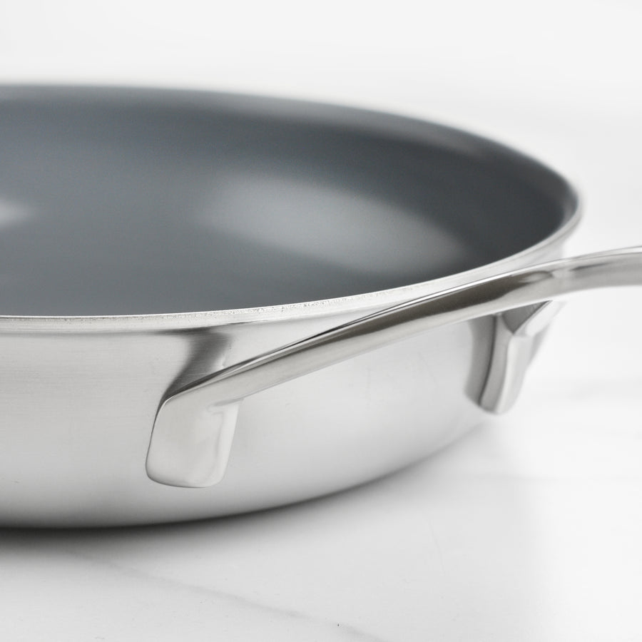 Demeyere 5-Plus 9.4" Ceramic Nonstick Stainless Steel Fry Pan