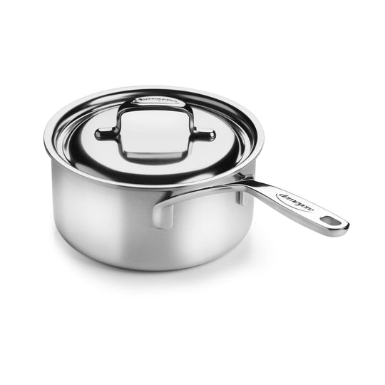 Demeyere 5-Plus 2.3-quart Stainless Steel Saucepan