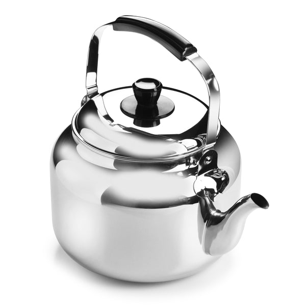 Demeyere Resto Tea Kettle - 6.3-quart Stainless Steel – Cutlery and