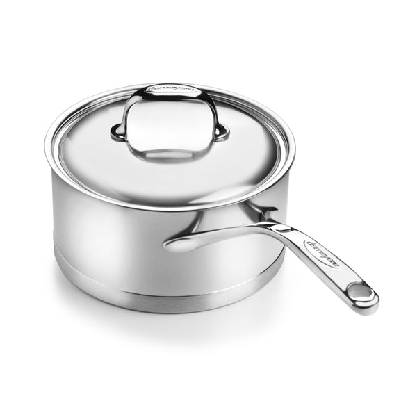 Demeyere Atlantis 1.6-Qt. Stainless Steel Saucepan & Lid