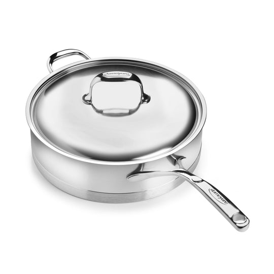 Demeyere Atlantis 5.1-quart Stainless Steel Saute Pan