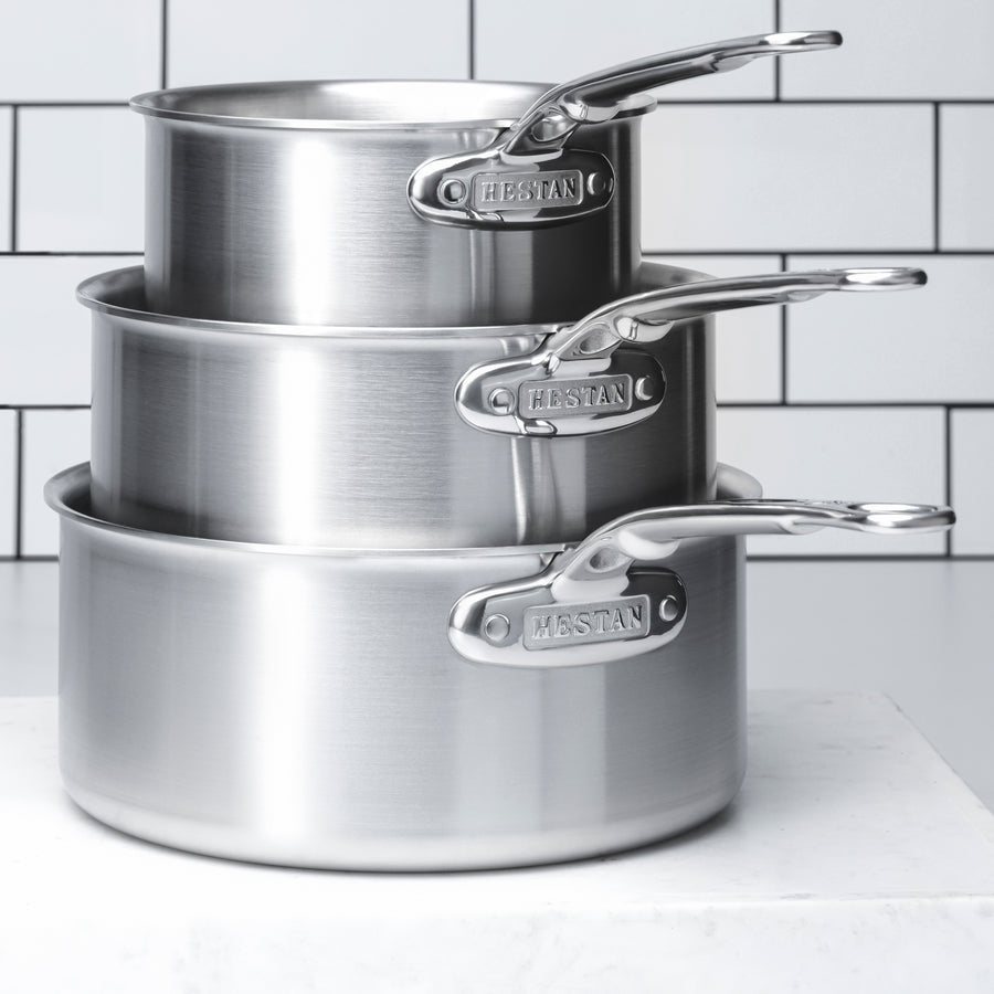 Hestan Thomas Keller Insignia 11 Piece Stainless Steel Cookware Set