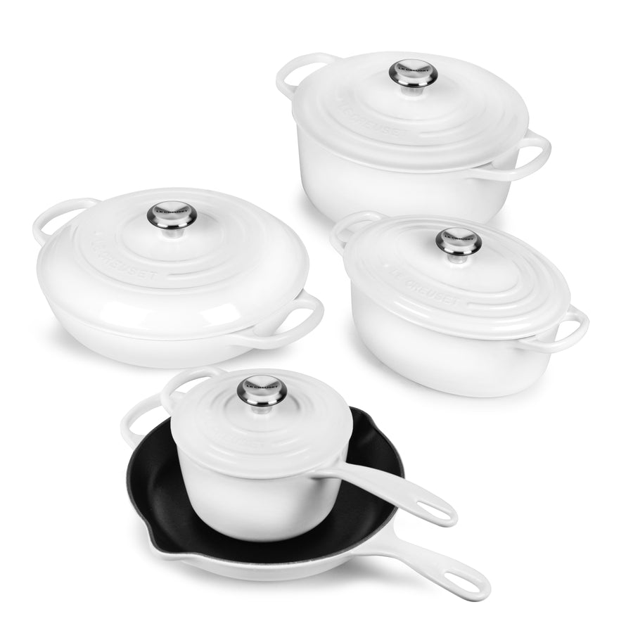 Enameled Cast Iron Cookware Set | Induction Compatible | Lifetime Warranty | Made in