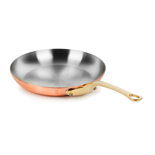 Mauviel M200B Copper Skillet - 10.2 – Cutlery and More