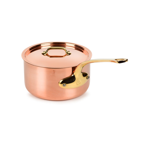 Mauviel M200B 1.9-quart Copper Saucepan