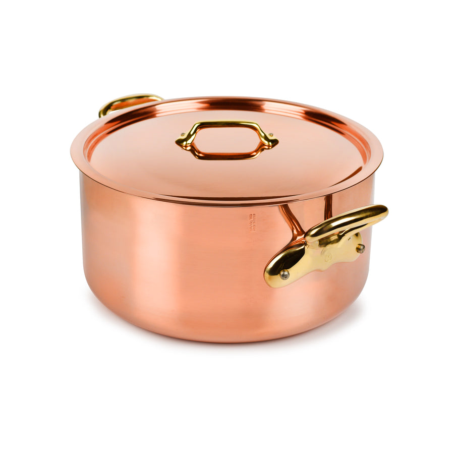 Mauviel M200B 9.4-quart Copper Stock Pot