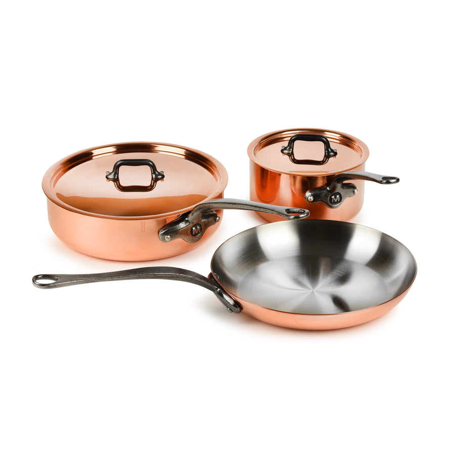 Mauviel M200Ci 5 Piece Copper Cookware Set