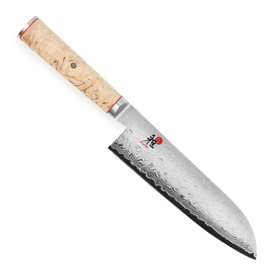 Miyabi Birchwood SG2 7" Santoku Knife