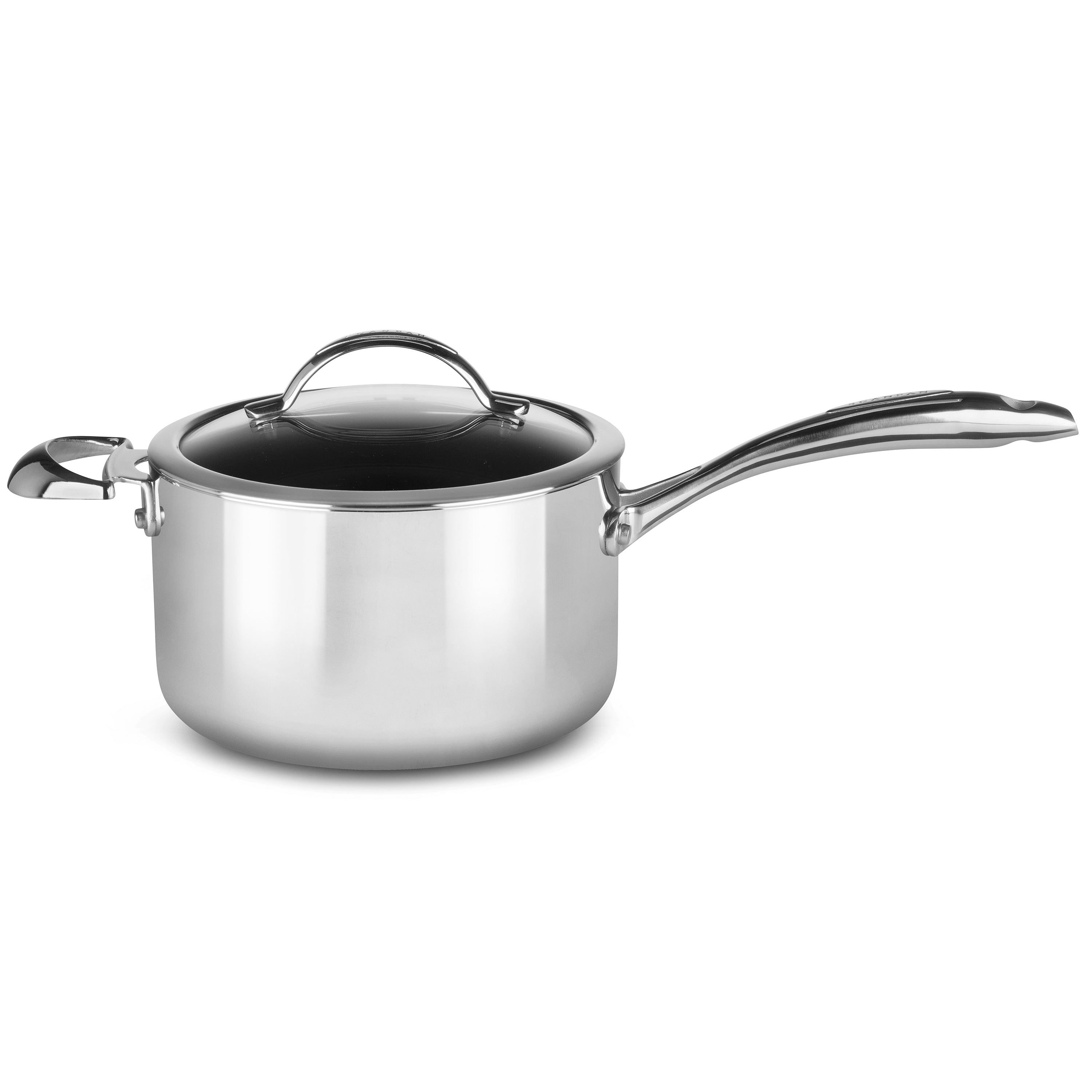Scanpan HaptIQ Saucepan - 4-qt Nonstick Stainless Steel