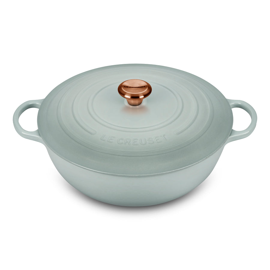Le Creuset Chef's Oven with Copper Knob - 7.5-qt Shallot – Cutlery