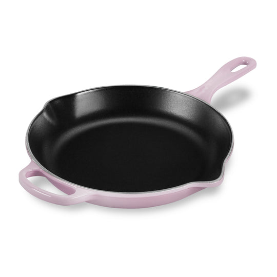 Le Creuset Signature Cast Iron 10.25" Shallot Iron Handle Skillet