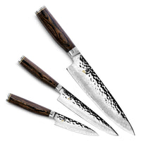Shun Premier Knife Set - 3 Piece – Cutlery and More