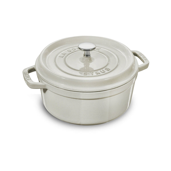 Crofton 2 Qt Cast Iron Mini Dutch Oven White 